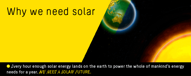Why we need solar